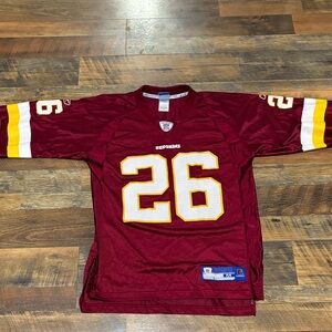 Vintage Reebok Washington Redskins Clinton Portis #26 jersey in adult size m